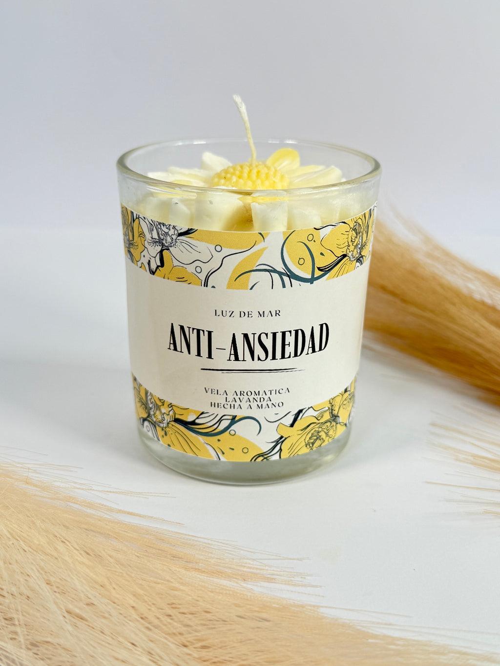 ANTI-ESTRÉS Vela en vaso