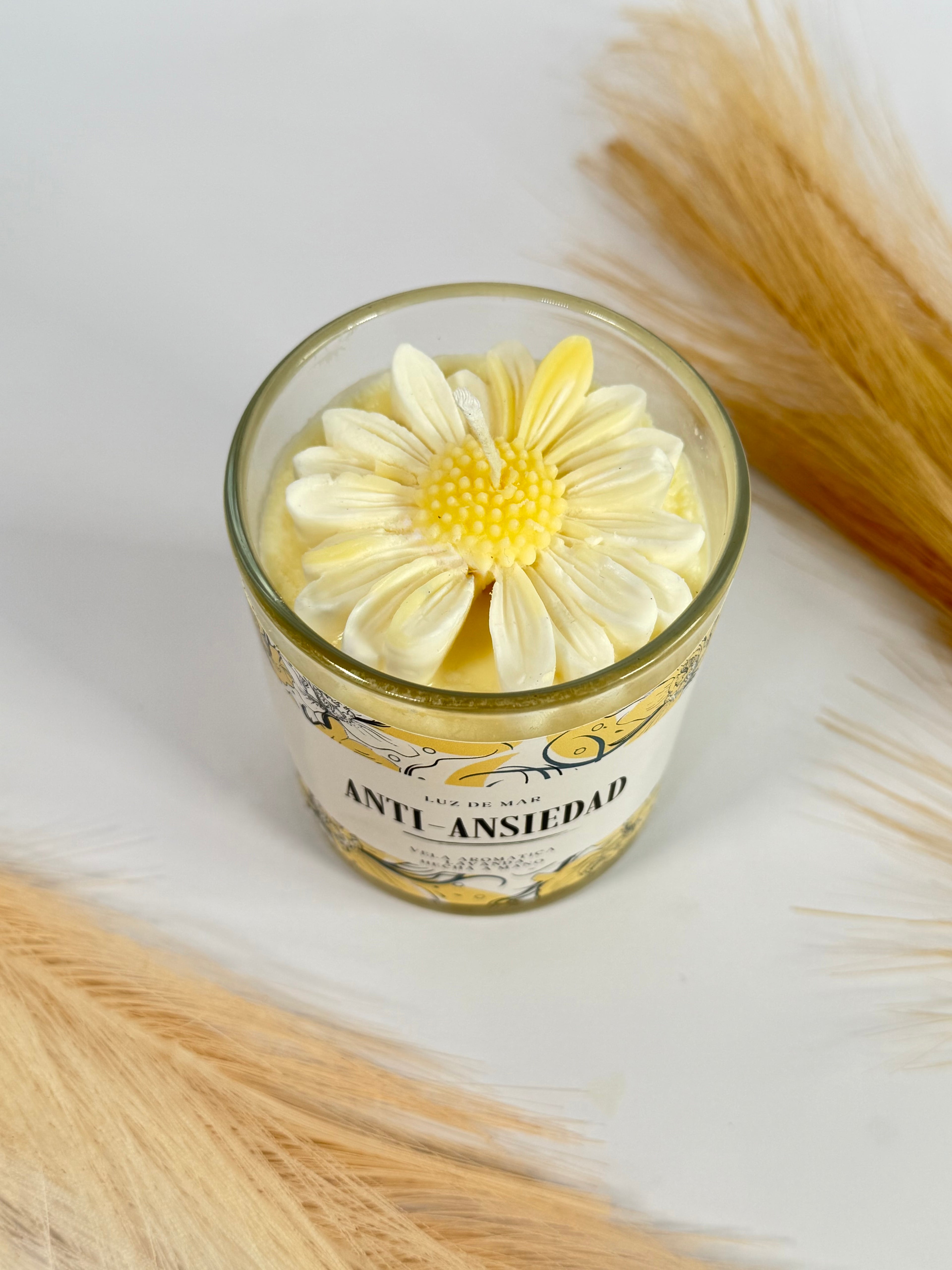 ANTI-ESTRÉS Vela en vaso