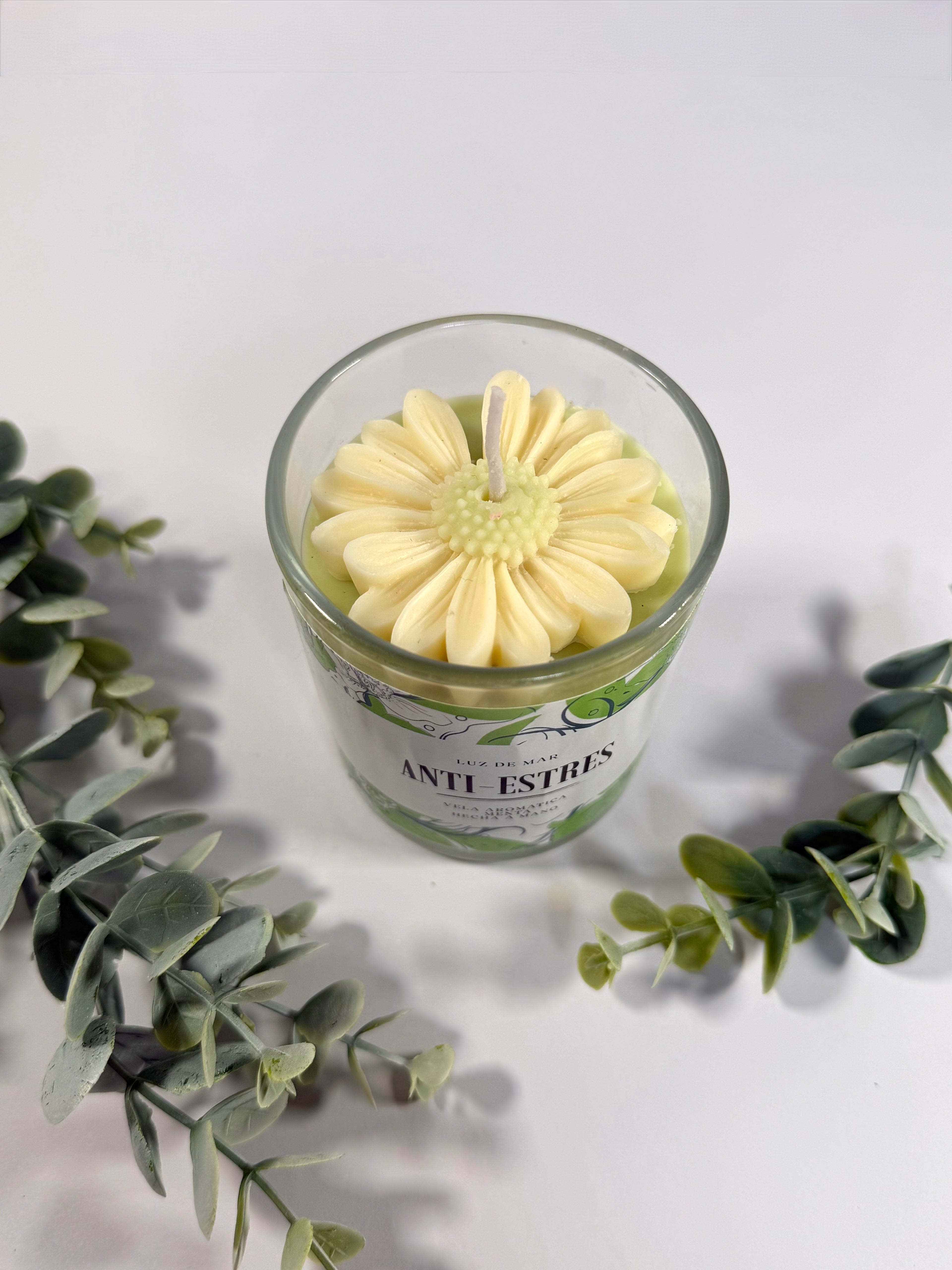 ANTI-ANSIEDAD vela en vaso