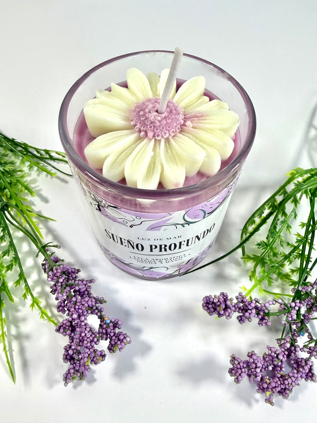 SUEÑO PROFUNDO   Vela en vaso