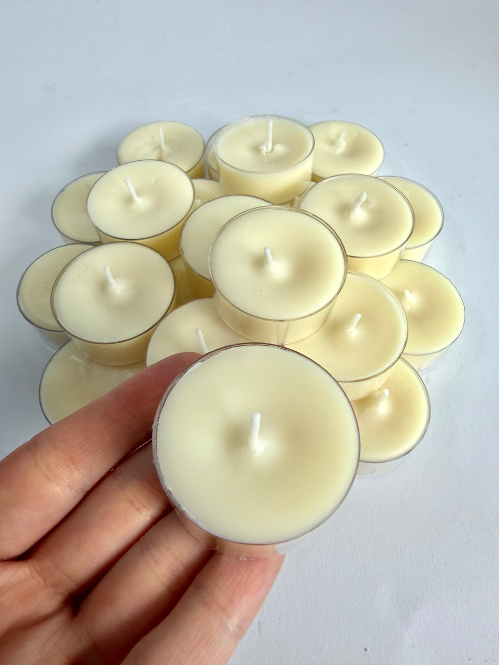 Velas de tè sin aroma Paquete de 4