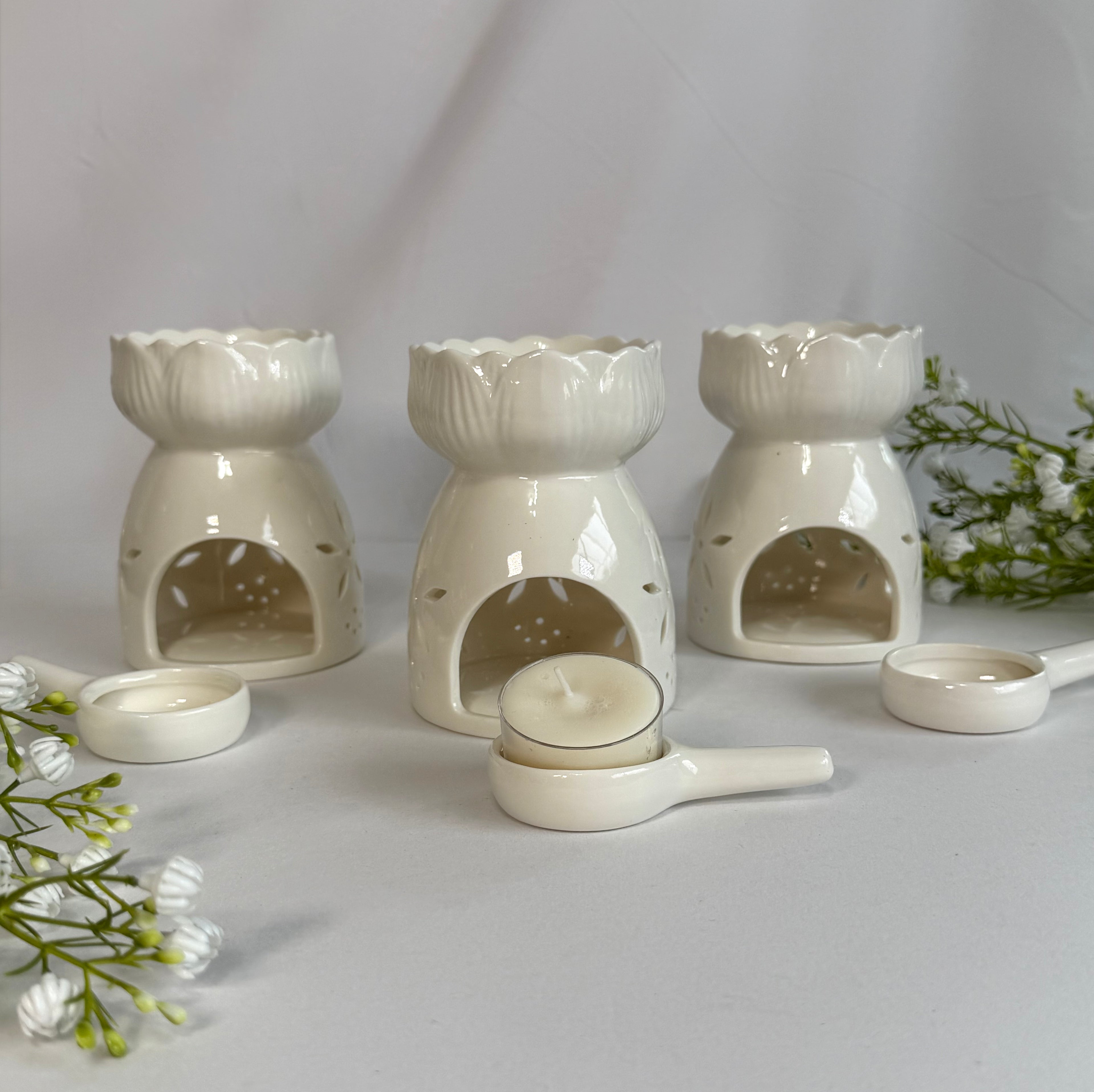 Difusor de Cerámica Flor